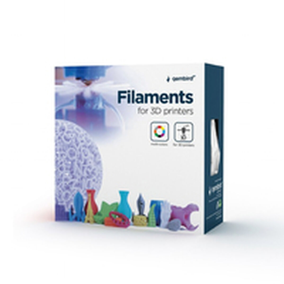 Filamenttikela GEMBIRD 3DP-PLA1.75GE-01-W